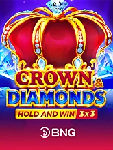 Crown and Diamonds Hold and Win