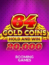64 Gold Coins Hold and Win 20000